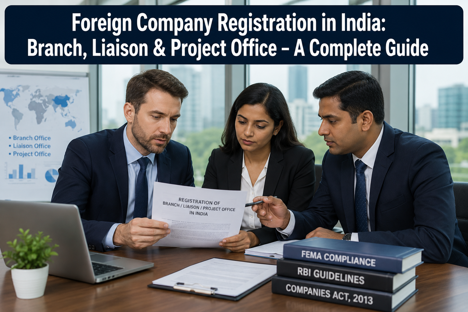 Foreign Company Registration In India: Branch Office, Liaison Office And Project Office Under FEMA